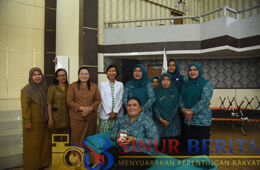 donor darah PKK Tapteng