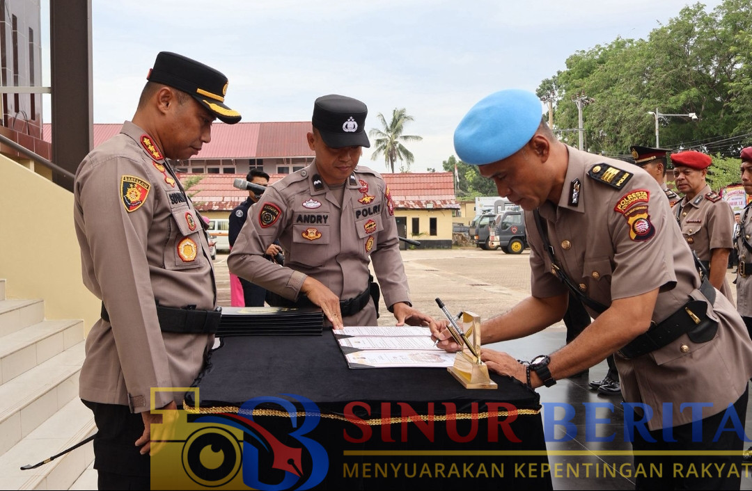 Sertijab di Polresta Pontianak