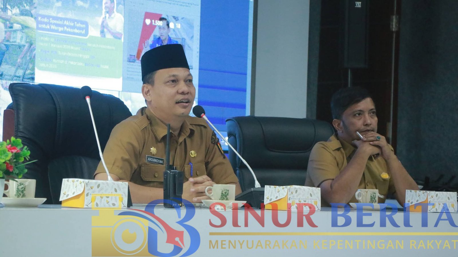 Kepala Diskominfotiksan Pekanbaru, Ardiansyah Eka Putra.