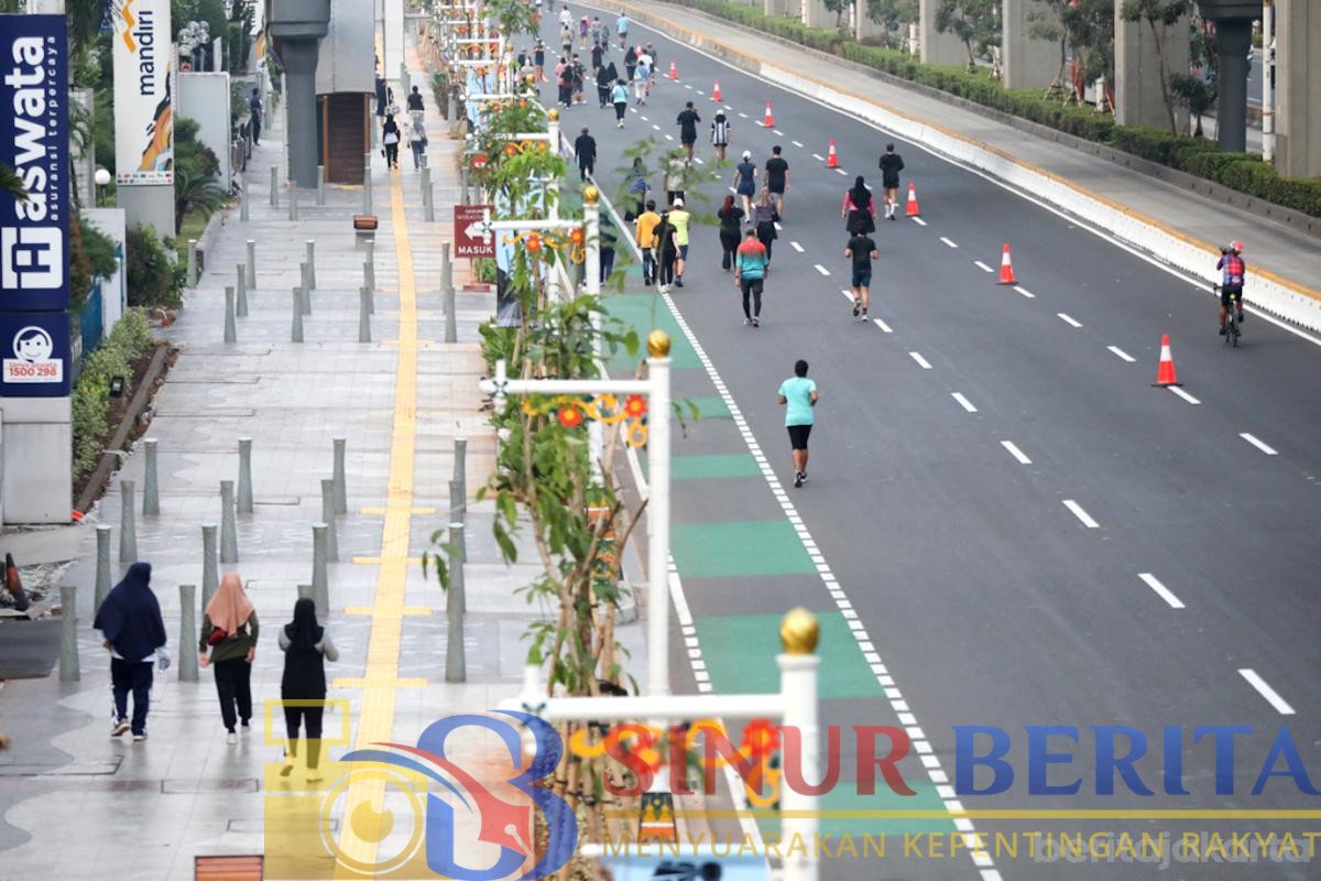 Pramono Resmikan Wajah Baru Jakarta di Jl Rasuna Said