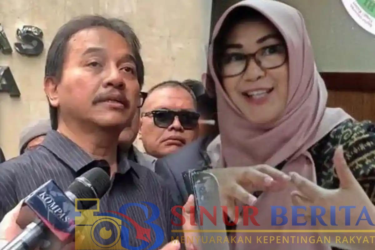Roy Suryo dan dr Tifauzia Tyassuma.
