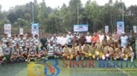 Jasa Manggis Purwakarta menjuarai Srikandi Soccer Cup 2026 usai mengalahkan Phoenix Garut 3-1 pada laga final yang dihadiri Bupati Purwakarta Saepul Bahri Bin Zein.