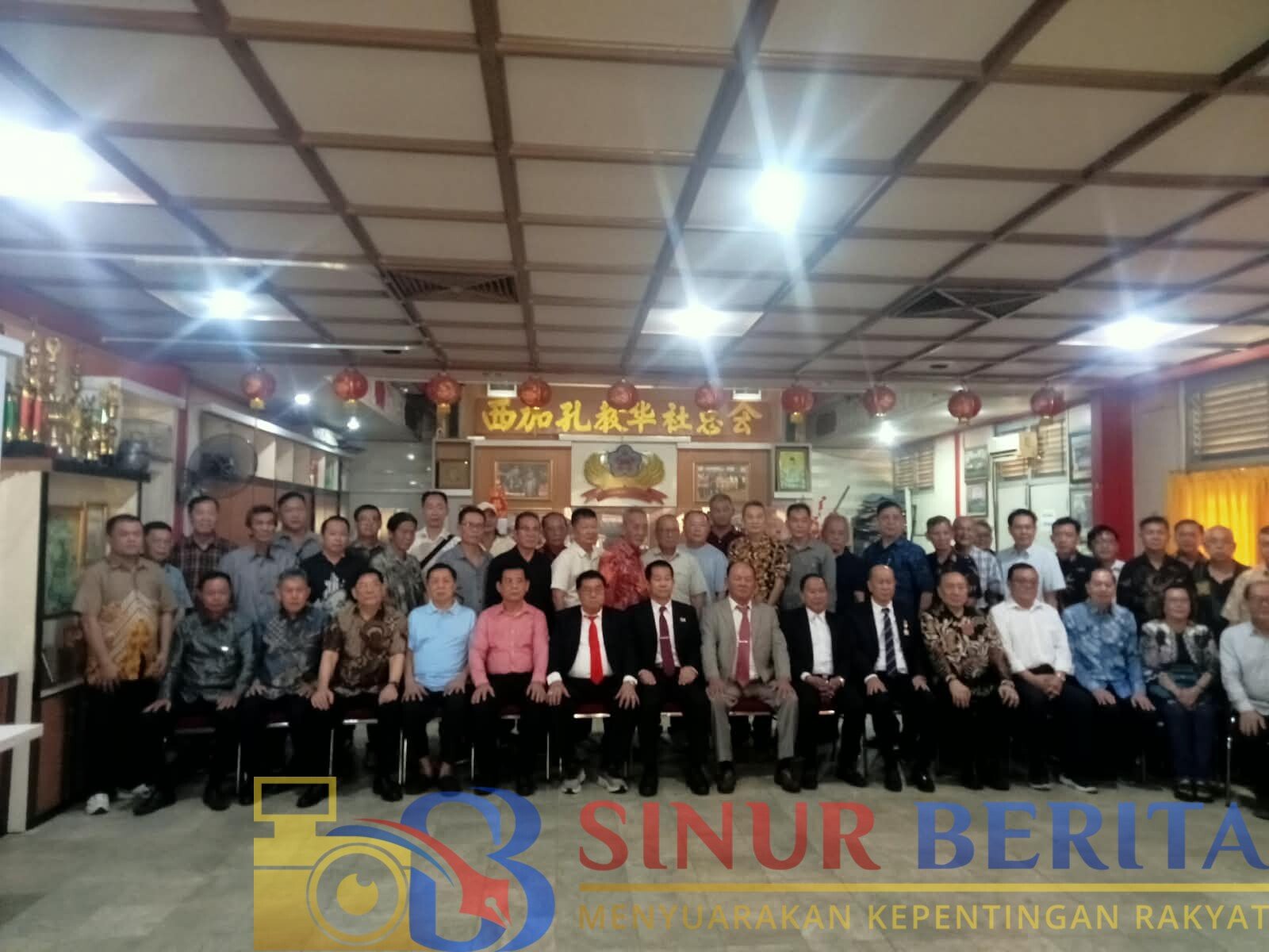 Lim Tio Him Larryandi resmi menggantikan Simon Soetjipto sebagai Ketua Yayasan Bhakti Suci Pontianak periode 2026–2029 dalam acara pisah sambut, Senin (21/9/2026).
