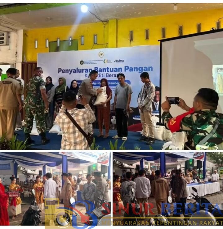 BULOG Kanwil Kalbar menyalurkan bantuan beras 10 kg kepada masyarakat Pontianak Timur. Polsek Pontianak Timur memastikan penyaluran berjalan aman, tertib, dan kondusif.