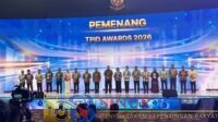 Pemprov Lampung meraih Peringkat I TPID Berkinerja Terbaik Wilayah Sumatera 2026.
