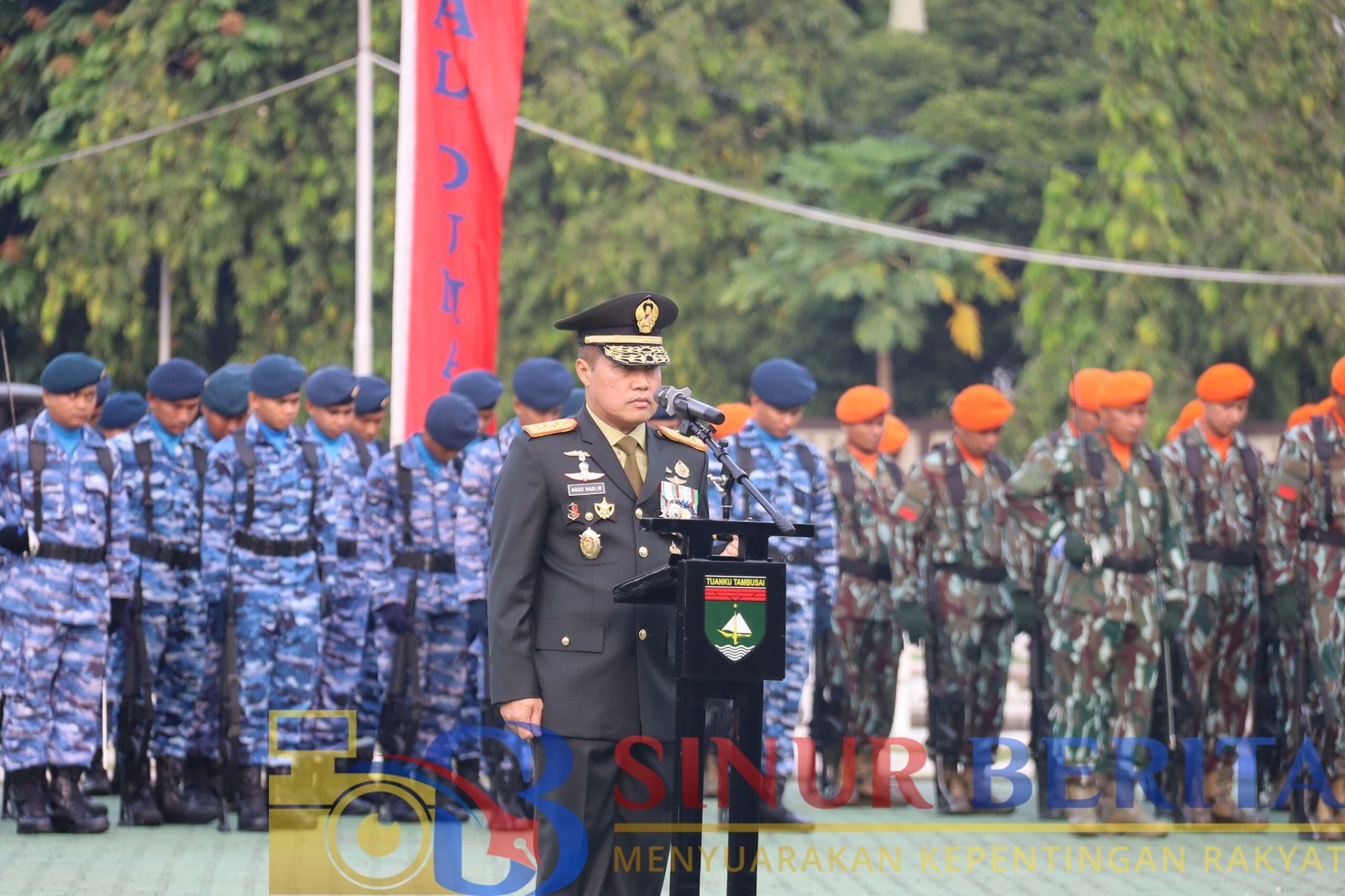 Pangdam XIX/Tuanku Tambusai, Mayjen TNI Dr. Agus Hadi Waluyo,