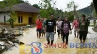 Bupati Tapanuli Tengah Masinton Pasaribu meninjau progres pembangunan 120 unit Huntara di Bonalumban, Kecamatan Tukka, untuk memastikan hunian bagi warga terdampak bencana segera selesai.
