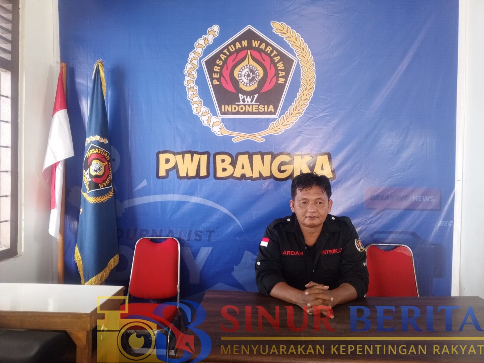 Ketua Persatuan Wartawan Indonesia (PWI) Kabupaten Bangka, Ardam