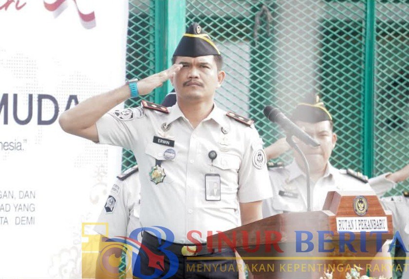 Kepala Rutan Kelas I Pekanbaru, Erwin Siregar