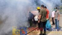 Dinkes Tapteng menggelar fogging serentak di 20 kecamatan untuk mencegah penyebaran DBD saat musim penghujan dan mengajak warga menerapkan PSN 3M Plus.