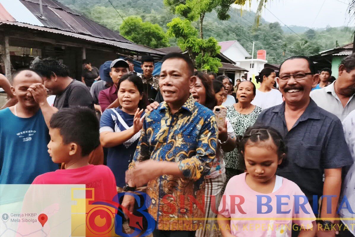 Bupati Tapteng Masinton Pasaribu meninjau Mela I dan II serta menyiapkan dua ekskavator untuk normalisasi sungai dari hulu hingga hilir guna mengantisipasi banjir.