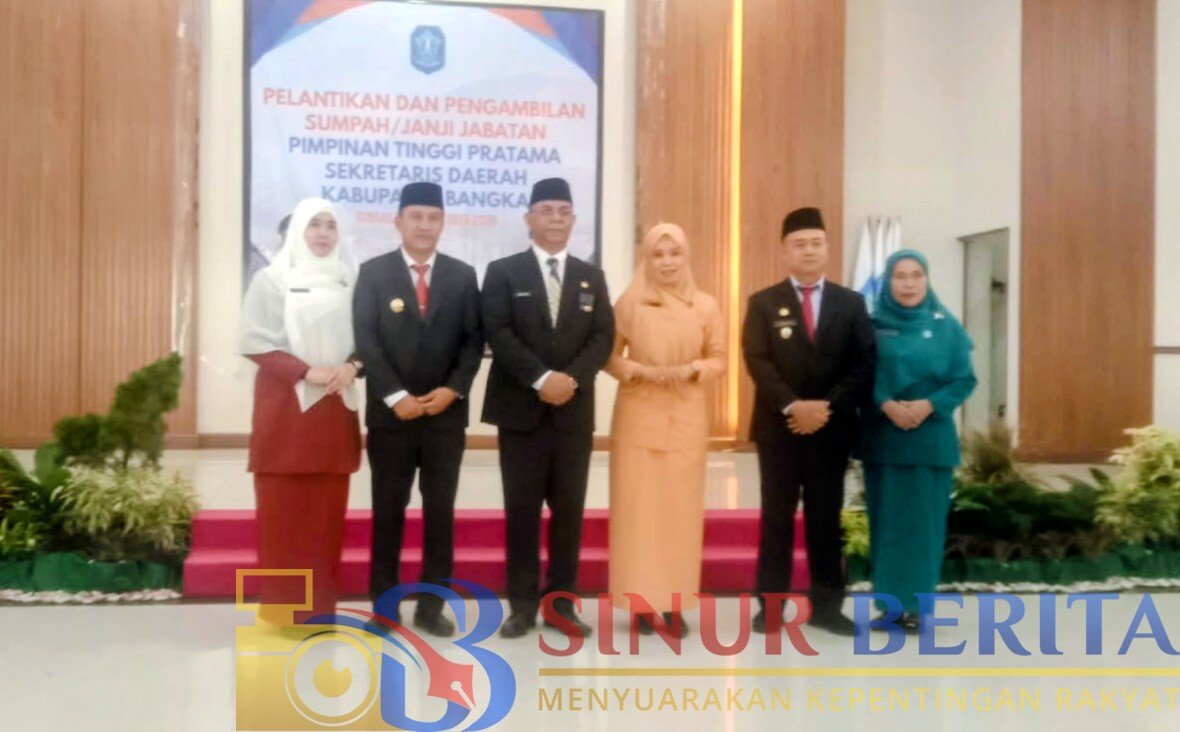 Bupati Bangka Fery Insani resmi melantik Hariyadi sebagai Sekda Bangka. Ia menekankan pentingnya penguatan birokrasi dan pemahaman keuangan daerah.
