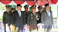 Wabup Tapteng Mahmud Efendi menghadiri HUT ke-81 TNI di Makorem 023/KS dan mengajak memperkuat sinergi TNI, Polri, pemerintah daerah, serta masyarakat menjaga keutuhan NKRI.