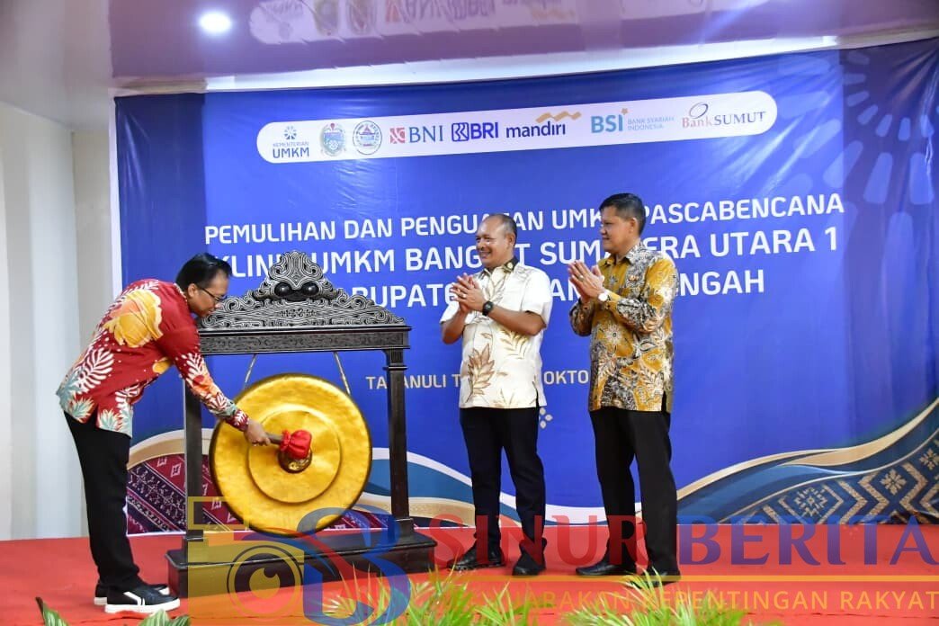 Pemerintah mengoptimalkan Klinik UMKM Bangkit Sumut 1 di Tapteng untuk mempercepat pemulihan usaha terdampak bencana, termasuk validasi bantuan Rp3 juta per pelaku usaha.