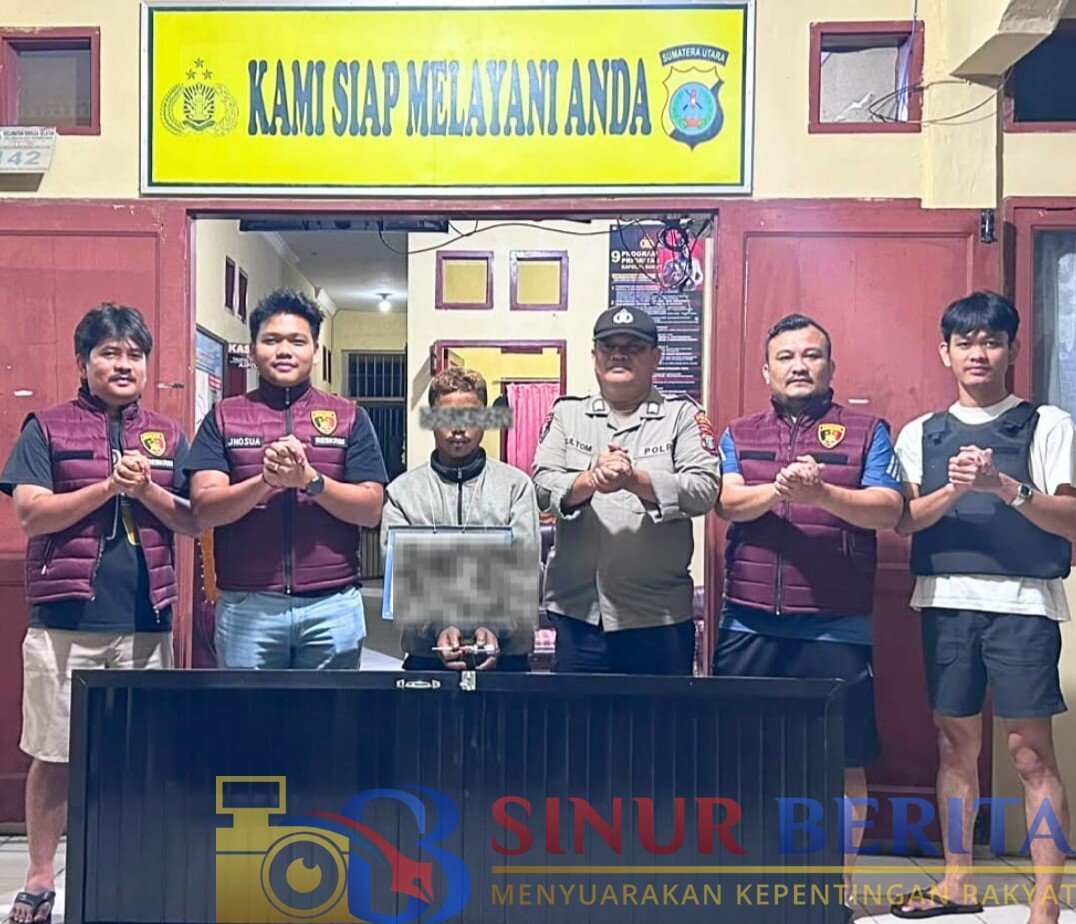 Polsek Sibolga Selatan mengungkap kasus pencurian pintu aluminium Masjid Raya Al-Ishlah di Jalan Sisingamangaraja, Sibolga. Terduga pelaku berhasil diamankan untuk proses hukum lebih lanjut.