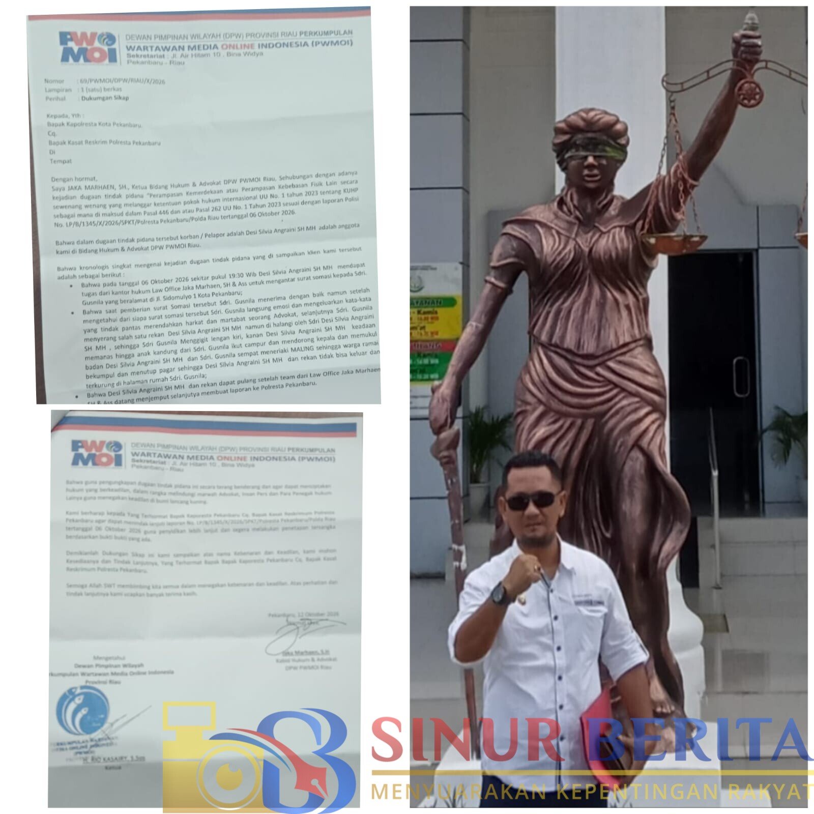 Ketua Bidang Hukum dan Advokasi PWMOI Riau, Jaka Marhaen, S.H.