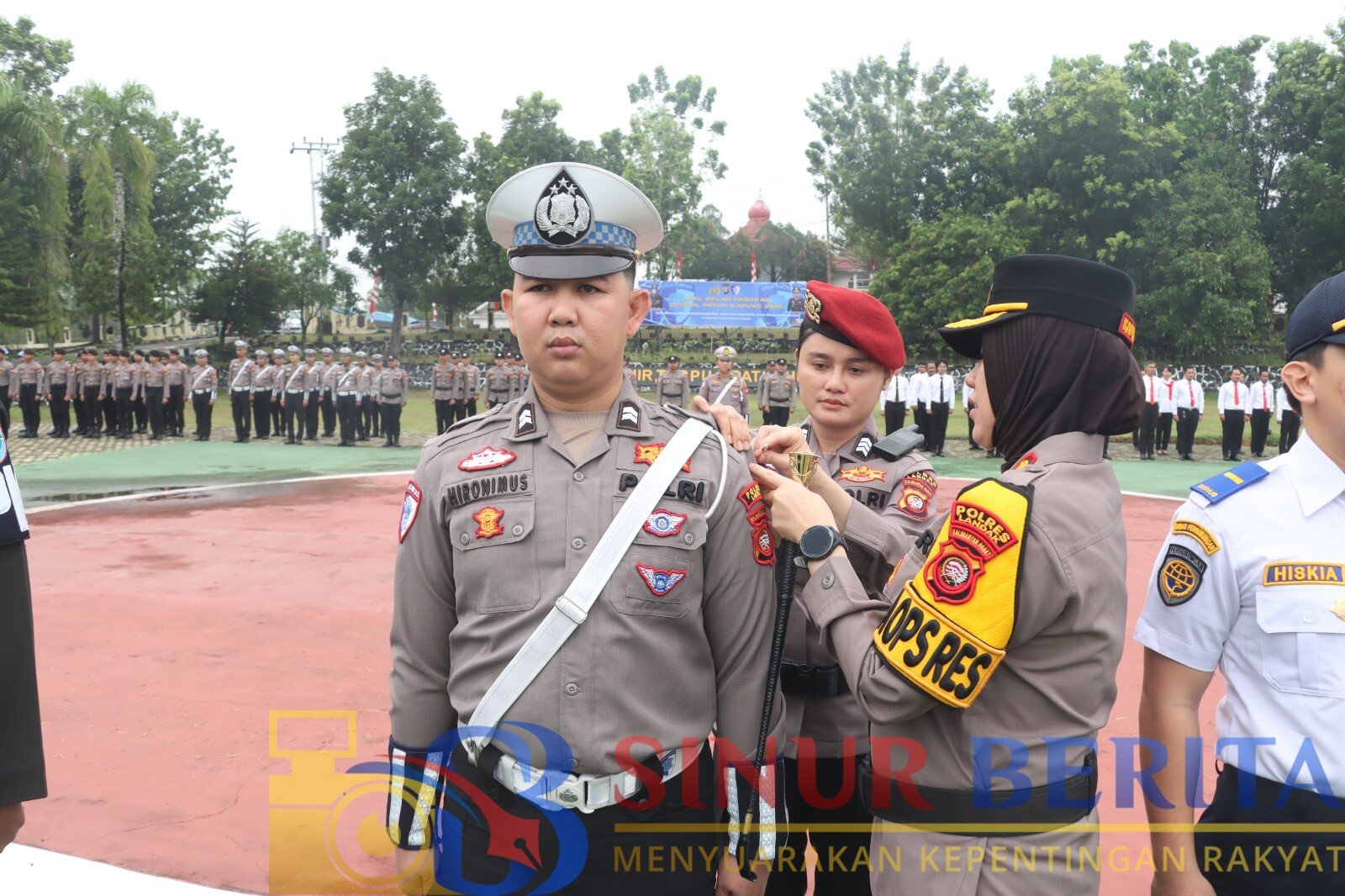 Kapolres Landak AKBP Devi Ariantari