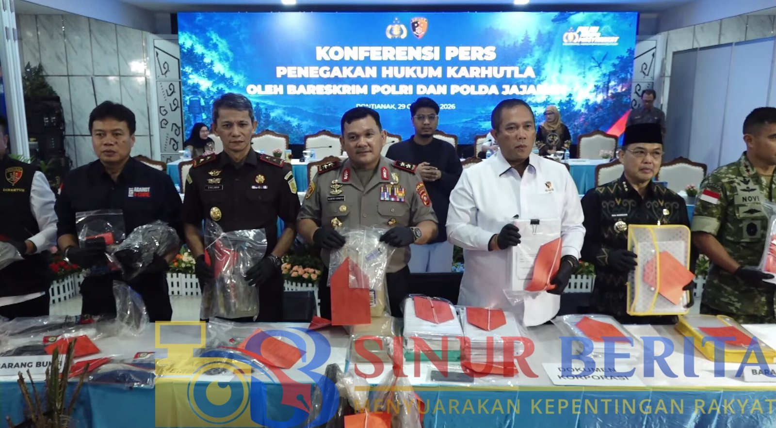 Konpers Karhutla Bareskrim Polri