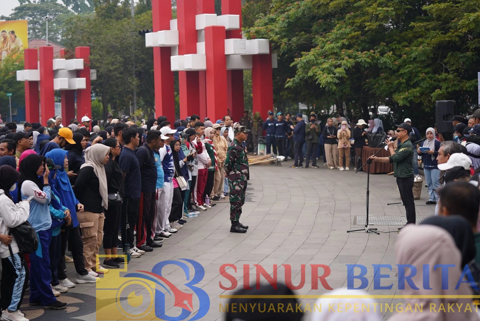 Wali Kota Pontianak hadiri puncak peringatan World Cleanup Day (WCD) 2026 di Taman Digulis Universitas Tanjungpura (Untan), Minggu (11/10/2026).