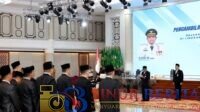 Wagub Surya lantik 188 pejabat Pemprov Sumut.