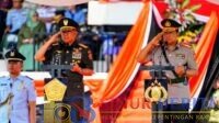 Panglima TNI Agus Subiyanto bersama Kalemdiklat Polri memimpin wisuda 1.944 taruna TNI-Polri 2026 di Magelang