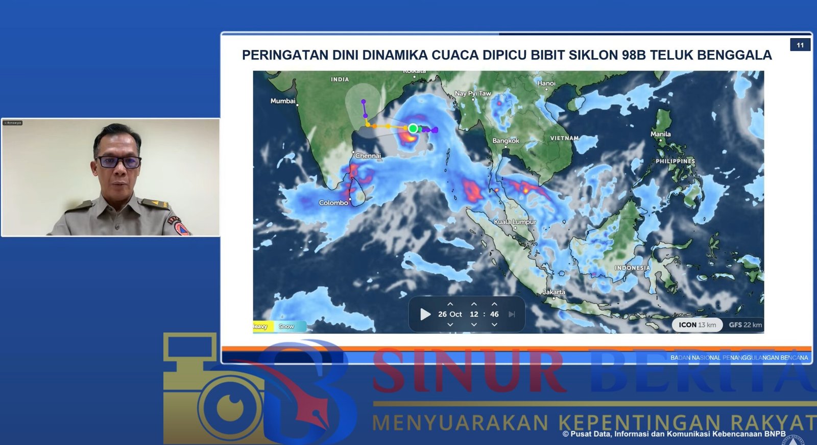 berton Panjaitan BNPB