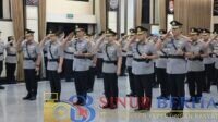 Kapolri Jenderal Polisi Suyudi Ario Seto memimpin sertijab dan Korps Raport di Mabes Polri.